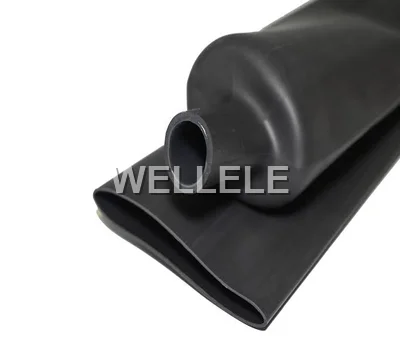 Dual wall adhesive heat shrink tubing 2:1