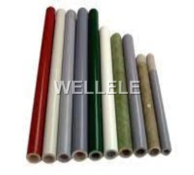 Vulcanized fiber and fiberglass composite tube cross-section